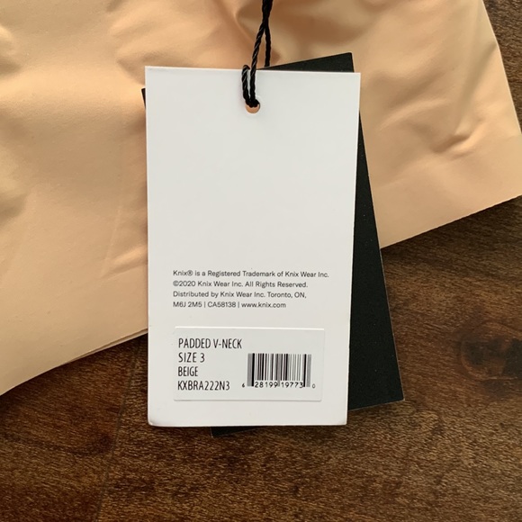 Tan Knix bra size 3 - Picture 2 of 4